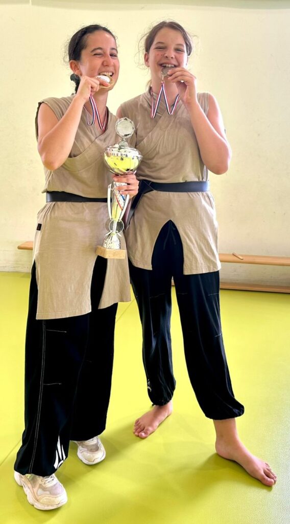 Eloïse (première féminines) et Tinaïg